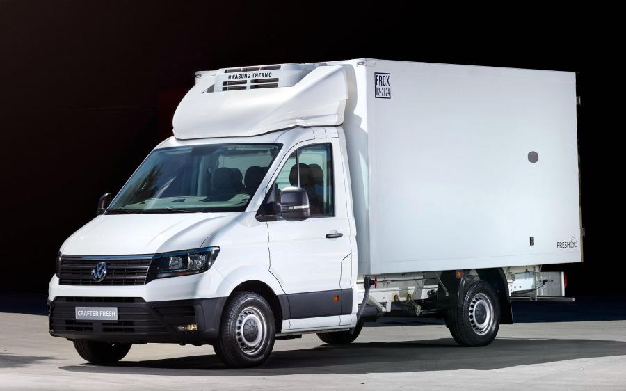 Volkswagen Crafter Single Cab Chassis (WW) '2017